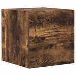 vidaXL Ensemble de meubles TV 3 Pièces Chêne fumé Bois d'ingénierie