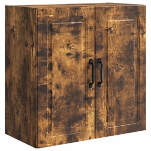 vidaXL Armoire Murale 59 x 31 x 60 cm Bois d'ingénierie Chêne fumé