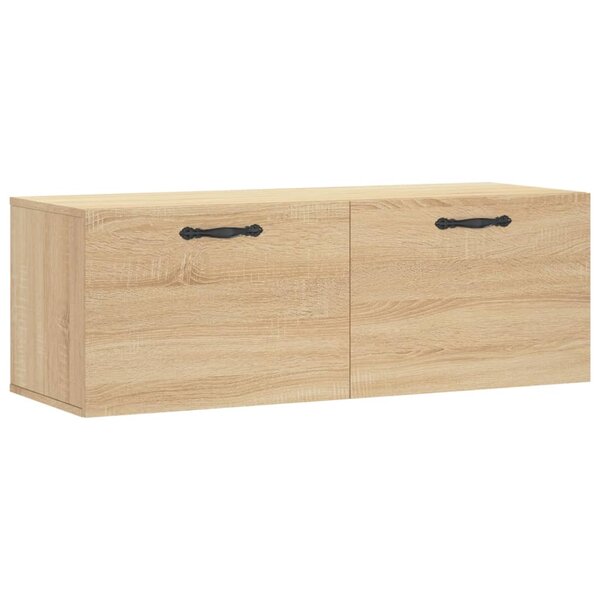 vidaXL Armoire murale chêne sonoma 100x36 5x35 cm bois d'ingénierie