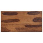 vidaXL Table à manger 120x60x77 cm bois massif d'acacia