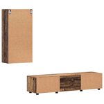 vidaXL Ensemble meuble TV FLORIN Bois ancien Bois d'ingénierie