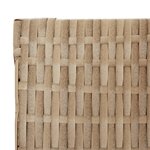 vidaXL Cloison de séparation 4 panneaux beige résine tressée