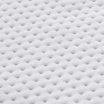vidaXL Coussins de Matelas Blanc 200 x 200 cm