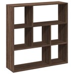vidaXL Étagère séparatrice de pièce chêne marron 102x29x103 5 cm