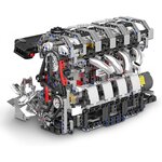 Mould King 10087 - Kit de construction de moteur à essence motorisé L4