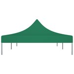 vidaXL Toit de tente de réception 6x3 m Vert 270 g/m²