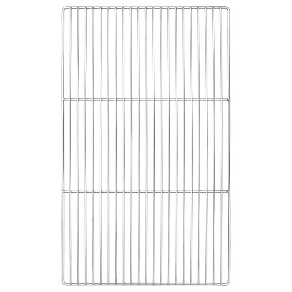 Grille de barbecue vidaXL avec poignées rectangulaires 67x40 cm en inox 304