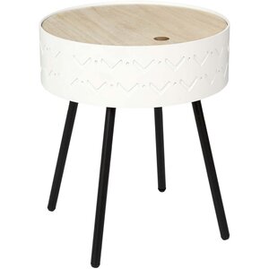 Table d'appoint avec coffre intégré eugénie