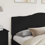 vidaXL Tête de lit Chêne noir 180 cm Bois d'ingénierie