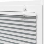 vidaXL Store plissé gris clair 55x100 cm largeur du tissu 54 4 cm