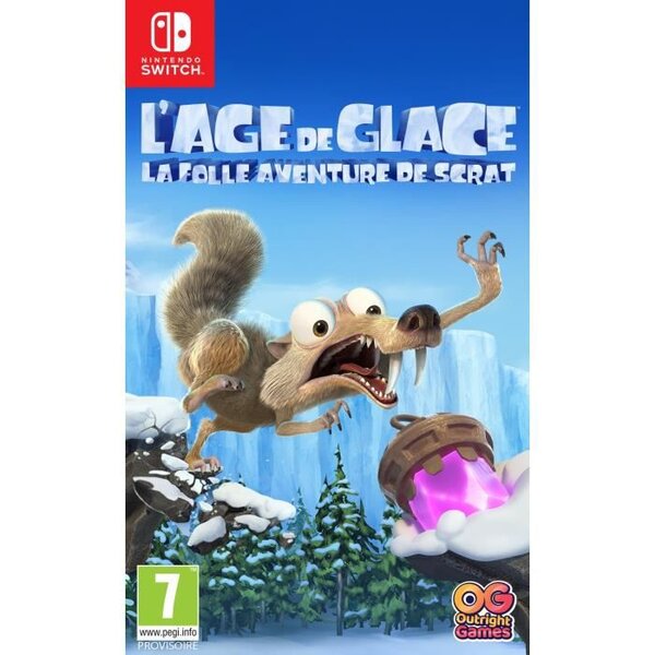 L'Âge de Glace : La Folle Aventure de Scrat Jeu Switch