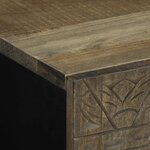 vidaXL Buffet 40x33x75 cm bois massif de manguier