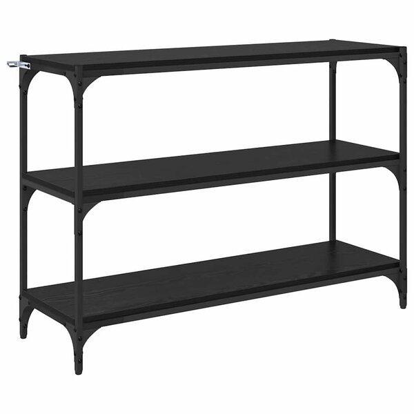 vidaXL Bibliothèque Chêne noir 100 x 33 x 70 5 cm