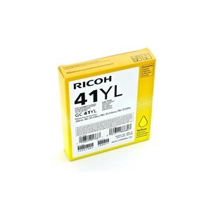 Ricoh cartouche d'encre gel jaune  gc41yl