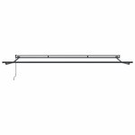 vidaXL Auvent Anthracite 5 × 3 5 m Métal