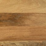 vidaXL Table de chevet marron 40x33x46 cm bois de manguier solide