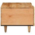 vidaXL Table basse Marron 100 x 54 x 40 cm Bois de mangue massif