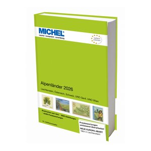 Catalogue de cotation Michel timbres d'Europe région des Alpes 2026.
