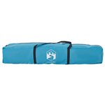 vidaXL Tente de camping cabine 4 personnes bleu libération rapide