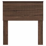 vidaXL Tête de lit Chêne brun 80 cm Bois d'ingénierie