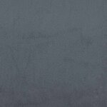 vidaXL Banc avec coussins gris foncé 120 5x65x75 cm velours