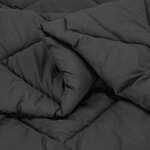 vidaXL Duvet d'été simple Anthracite 200 x 155 cm Microfibre