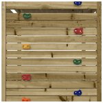vidaXL Aire de jeux d'extérieur bois de pin imprégné