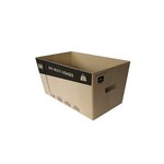 Pack and Move - Lot de 20 caisses en carton - 53 x 30 x 26 cm - Transport  déménagement  stockage