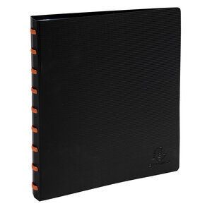 Protège-documents À Anneaux Avec Pochettes Détachables - 60 Vues Exactive - A5 - Noir - X 6 - Exacompta