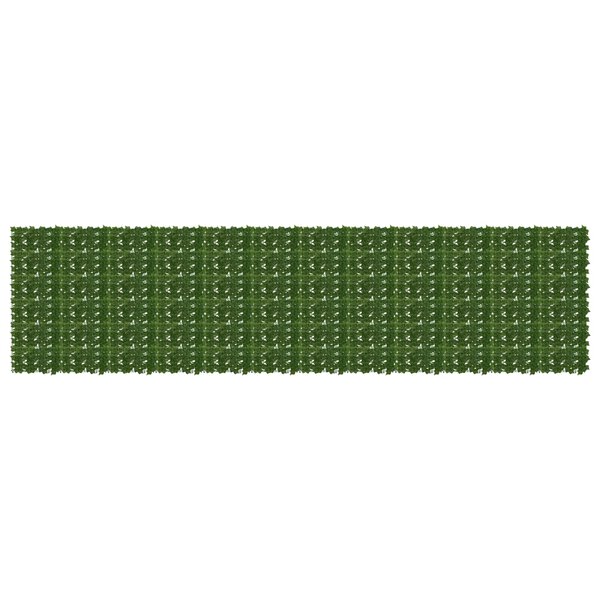 vidaXL Écran de balcon avec feuilles Vert 600 x 150 cm