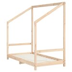vidaXL Cadre de lit pour enfant 2x(80x160) cm bois de pin massif