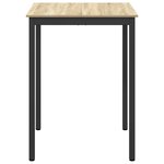 vidaXL Table de salle à manger / Table de repas Bois d'ingénierie