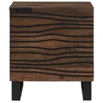 vidaXL Armoires de chevet 2 Pièces 40x33 5x46 cm Bois massif de mangue