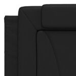 vidaXL Cadre de lit sans matelas noir 180x200 cm similicuir