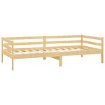 vidaXL Lit de repos avec tiroirs 90x200 cm Bois de pin massif