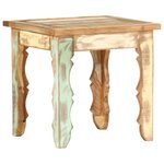 vidaXL Table basse 40x40x40 cm Bois de récupération solide