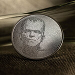 Pièce de monnaie en Argent 5 Dollars g 31.1 (1 oz) Millésime 2023 Typefaces FRANKENSTEIN