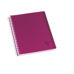 Cahier spirale linicolor evolutiv'book a4+ 22 5 x 29 7 cm - petits carreaux - 180 pages - clairefontaine