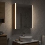 vidaXL Armoire Miroir de Salle de Bain Chêne artisan
