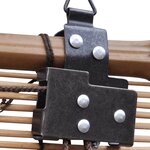 vidaXL Store roulant Bambou Marron 80x160 cm