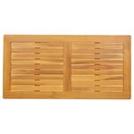 vidaXL Plateau de table Huile Naturelle 100 x 50 x 2 cm