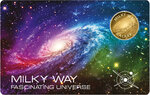 Monnaie MILKY WAY Fascinating Universe 1/1000 Oz Medaille Or (PRÉCOMMANDE)