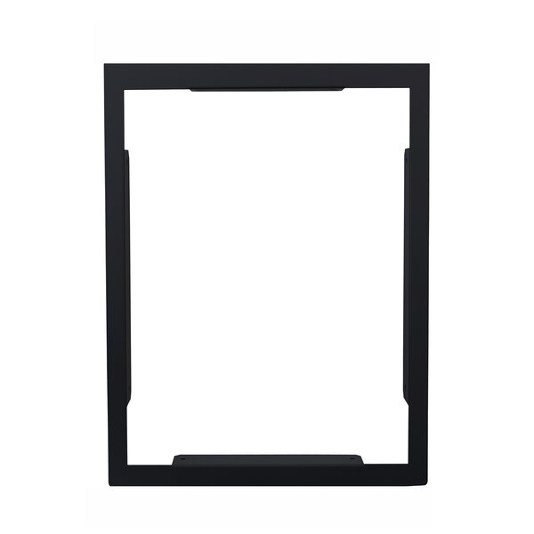 Cadre d'encastrement Eclipse noir 9005M