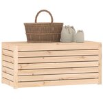 vidaXL Boîte de jardin 101x50 5x46 5 cm bois massif de pin