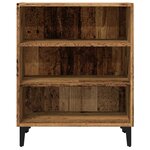 vidaXL Buffet vieux bois 57x35x70 cm bois d'ingénierie