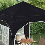 vidaXL Tente de fête pop-up 192 x 192 x 245 cm Anthracite
