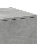 vidaXL Armoire d'apothicaire gris béton 30x41x77 5cm bois d'ingénierie