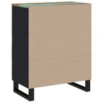 vidaXL Buffet 60x33x75 cm Bois massif de récupération