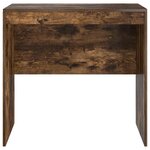 vidaXL Bureau Chêne fumé 80 x 50 x 76 cm Bois d'ingénierie