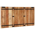 vidaXL Tête de lit 160 cm bois massif d'acacia